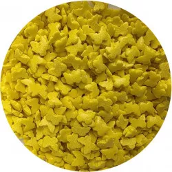Cukrové zdobení žlutí motýli 80g