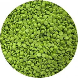 Cukrové zdobení zelené konfety 80g