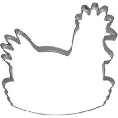 Vykrajovátko slepice na ošatce 137x130 mm