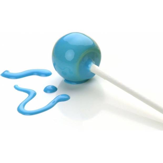 Cake pop světle modrá glazura 260g