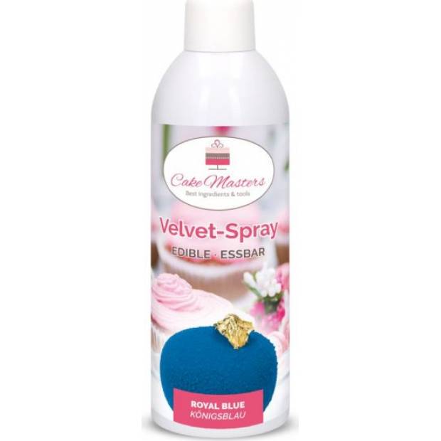 Velvet sprej královská modrá, 400g