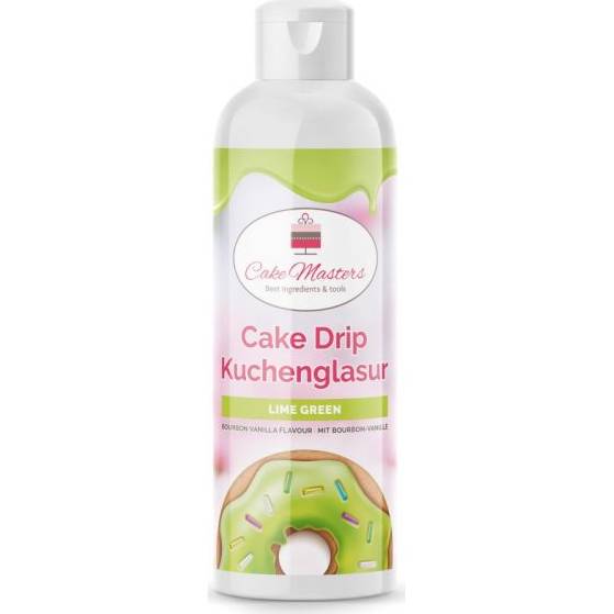 Cake drip limetková zelená 250g