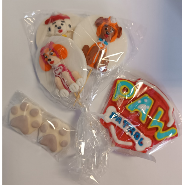 Cukrová figurka Paw Patrol 6ks