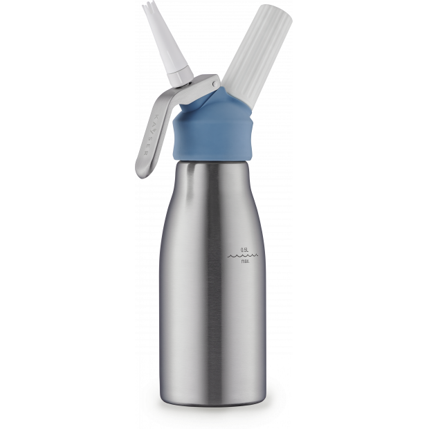 Šlehačková láhev WHIPcreamer Harmony 0,5l Modrá