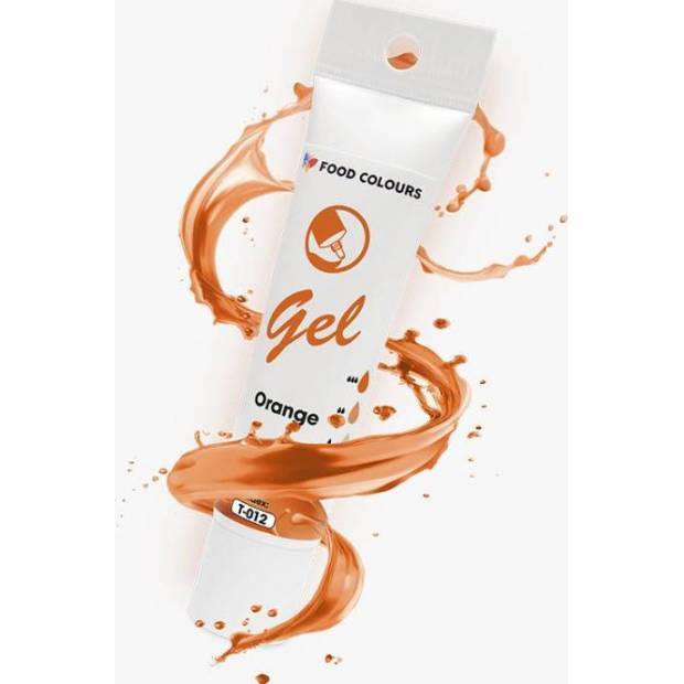 Food Colours gelová barva tuba Orange 30 g