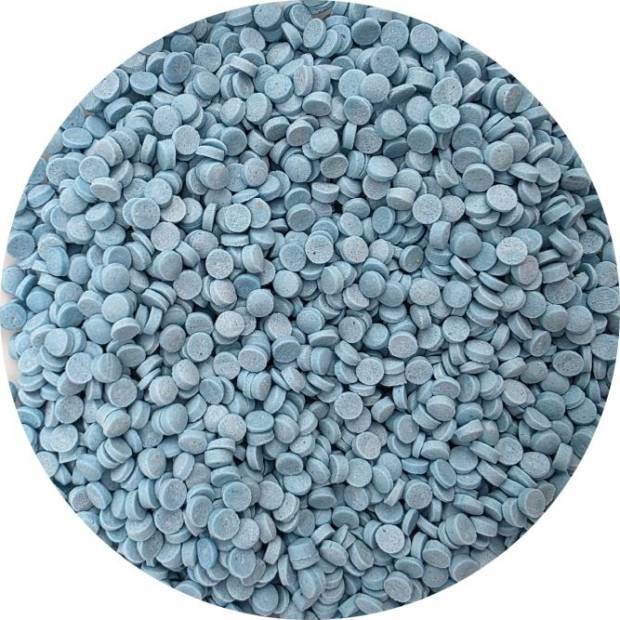 Cukrové zdobení modré konfety 80g