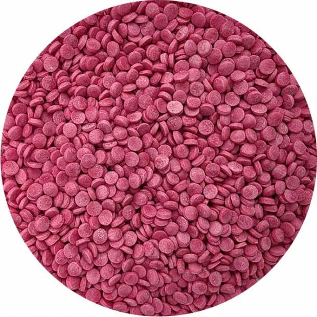 Cukrové zdobení bordó konfety 80g