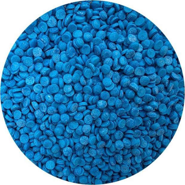 Cukrové zdobení modré konfety 80g