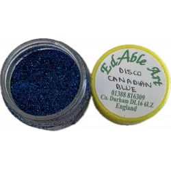 Třpyt dekorační disco Canadian Blue