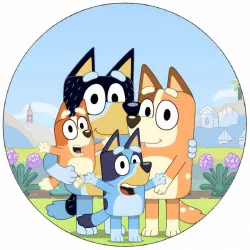 Jedlý papír Bluey 19,5cm