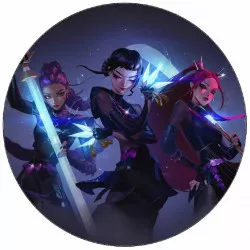 Jedlý papír K-pop Lovkyně démonů anime 19,5cm