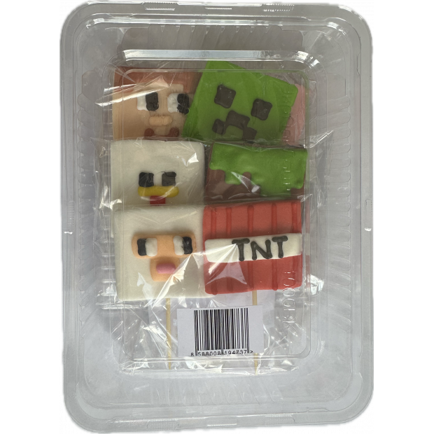 Cukrová figurka zápich do dortu Minecraft