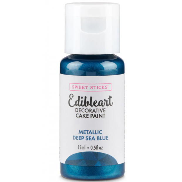 Metalická barva tekutá 15ml Deep Sea Blue