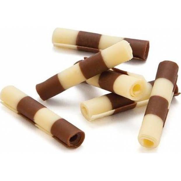 Čokoládové ruličky dvoubarevné Thuja (50 g)