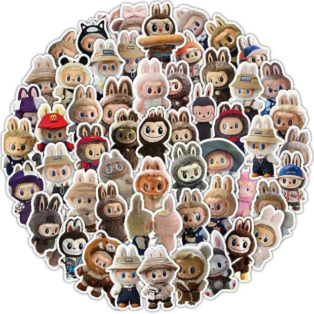 Jedlý papír k vystříhnutí Labubu all 19,5cm