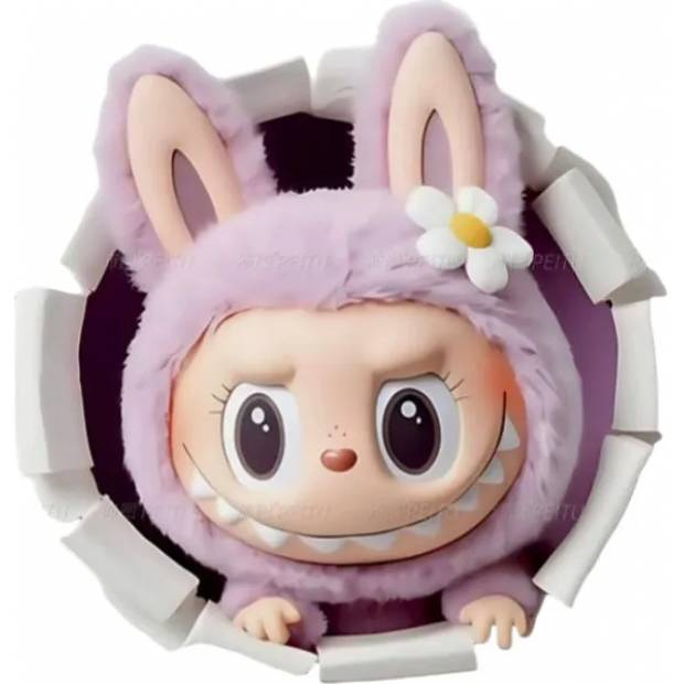 Jedlý papír k vystříhnutí Labubu kuk z dortu 19,5cm