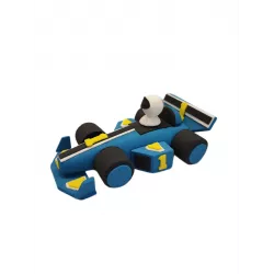 Modrá formule nejedlá cukrová dekorace 11x9x6cm - Gricko Ivanjica