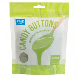 Limetkově zelená poleva v peckách 340g