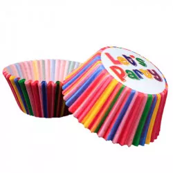Cukrářský košíček barevné lets party 50x30mm 1000ks