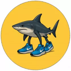 Jedlý papír Tralalero Tralala Italský brainrot 19,5 cm - Pictu Hap