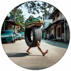 Jedlý papír Boneca Ambalabu Italský brainrot 19,5 cm - Pictu Hap