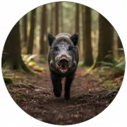 Jedlý papír divoké prase divočák 19,5 cm - Pictu Hap