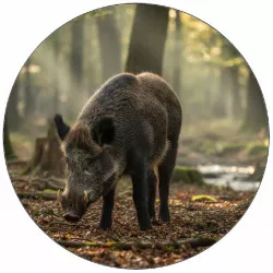 Jedlý papír divočák v lese 19,5 cm