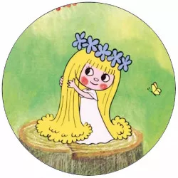 Jedlý papír víla Amálka 19,5 cm