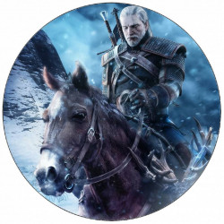 Jedlý papír zaklínač na koni 19,5 cm