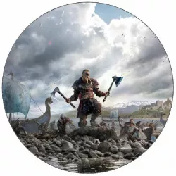 Jedlý papír Viking vylodění 19,5 cm