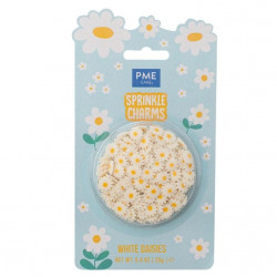 Cukrové zdobení sedmikráska 12mm, 25g