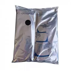 Potahovací hmota K2 na dorty 1 kg černá - K2