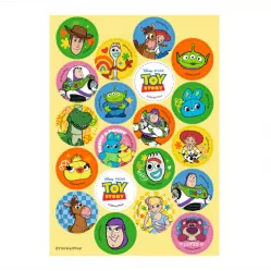 Fondánový papír předvyražený na cupcake Toy Story