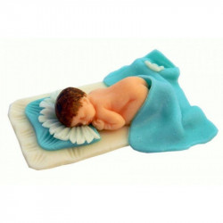 Miminko z modelovací hmoty chlapeček 10x5cm - Fagos