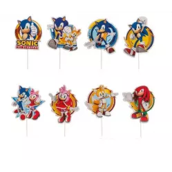 Papírový zápich na muffiny Sonic