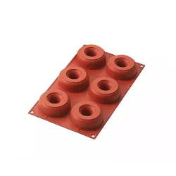 Silikonová forma na donuty 300x175mm 75x28mm