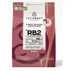 Čokoláda RB2 Ruby 32,8% 2,5kg