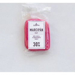 SweetArt Pravý marcipán tmavě růžový 30% mandlí (150 g)