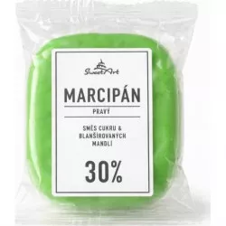 SweetArt Pravý marcipán zelený 30% mandlí (150 g)