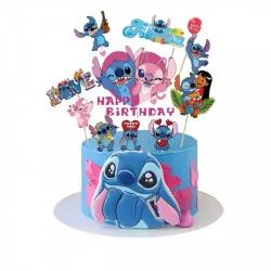 Zápich na dort Stitch 10ks