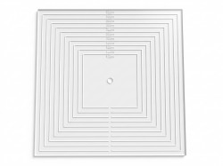 Vyměřovací podložka plast čtverec12-32cm
