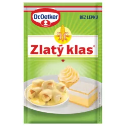 Dr. Oetker Zlatý klas na přípravu krémů a náplní (40 g) - Dr. Oetker
