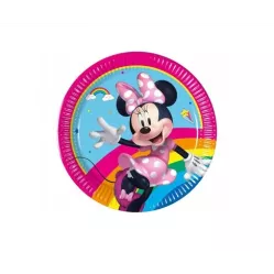 Papírové talířky Minnie 19,5cm 8ks