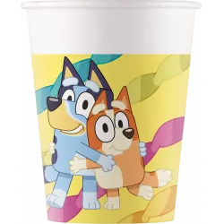 Papírové kelímky Bluey 8ks
