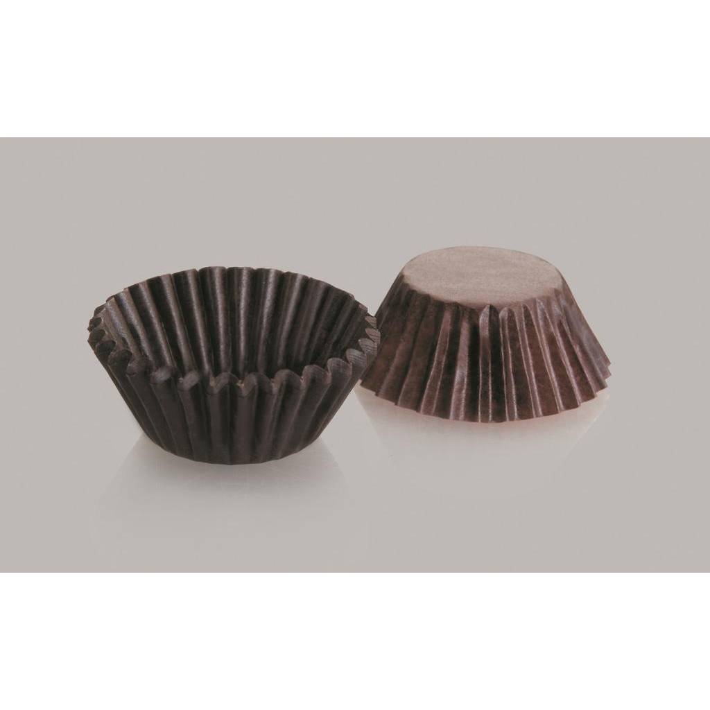 Cukrářský košíček kulatý set 4x2cm – 100ks Ibili