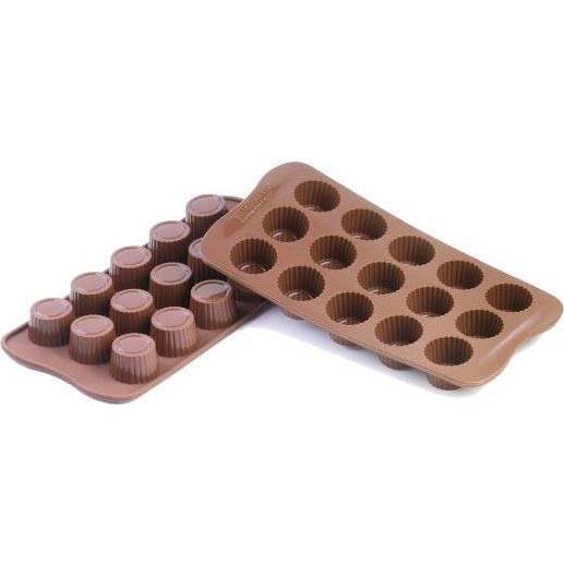 Silikonová forma na čokoládu – pralinky Silikomart