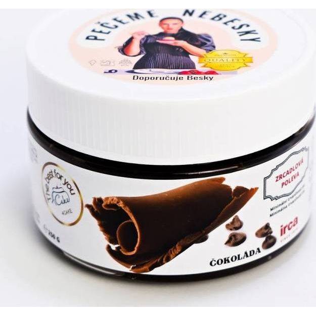 Farcitura - zrcadlová poleva IRCA Čokoláda (250 g) dortis