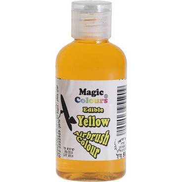 Airbrush barva Magic Colours (55 ml) Yellow ABYEL dortis Magic Colours