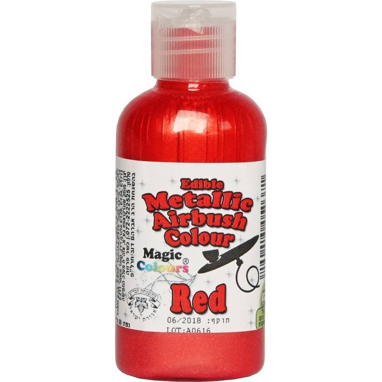 Airbrush barva perleťová Magic Colours (55 ml) Red Magic Colours