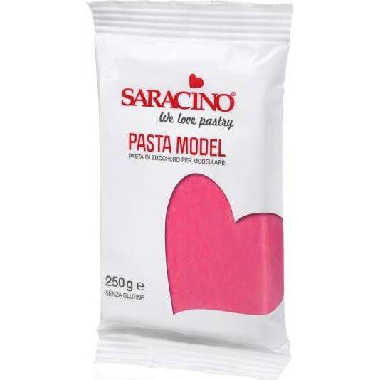 Modelovací hmota Saracino sytě růžová 250 g Saracino